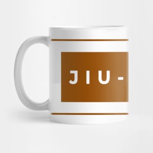 BJJ Jiu Jitsu Minimal Brown Mug